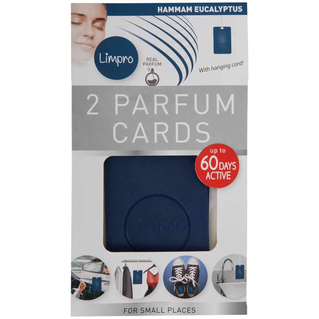 Limpro parfumkaarten navulling 2 stuks | diverse varianten