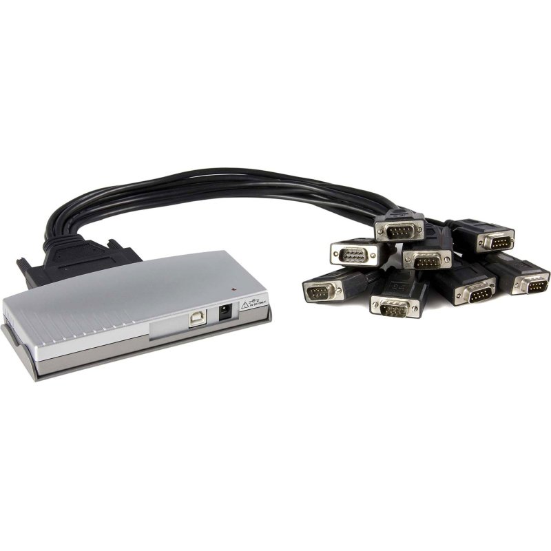 StarTech.com Hub adaptateur USB vers série RS232 DB9 8 ports