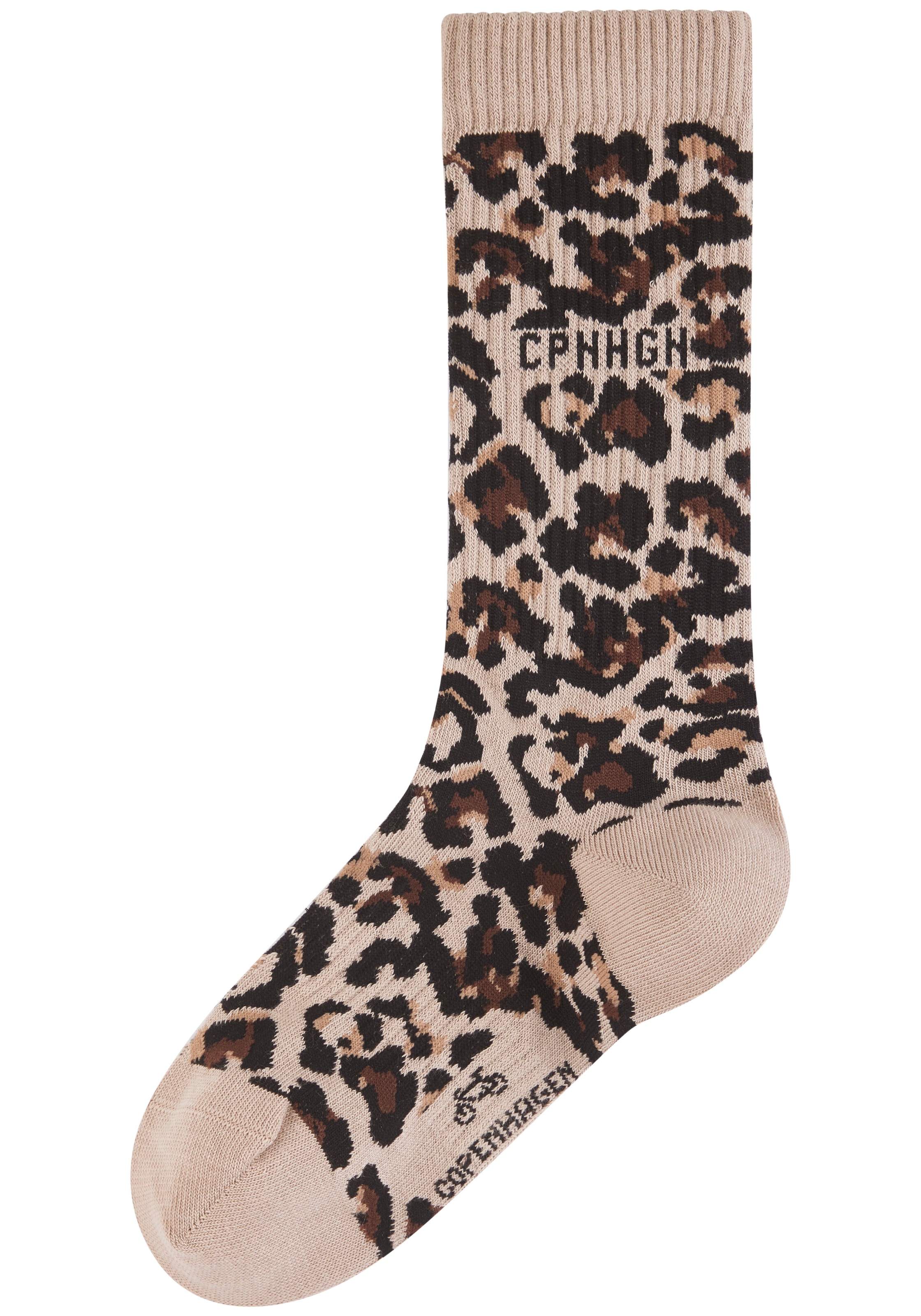 Copenhagen Studios Langsocken Packung, 2 Paar tlg. gemustert und in uni