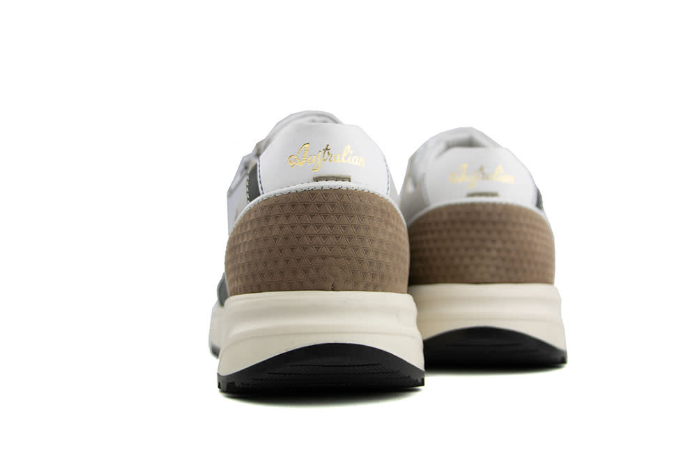 Australian Sneaker Hawker Grey  Beige White