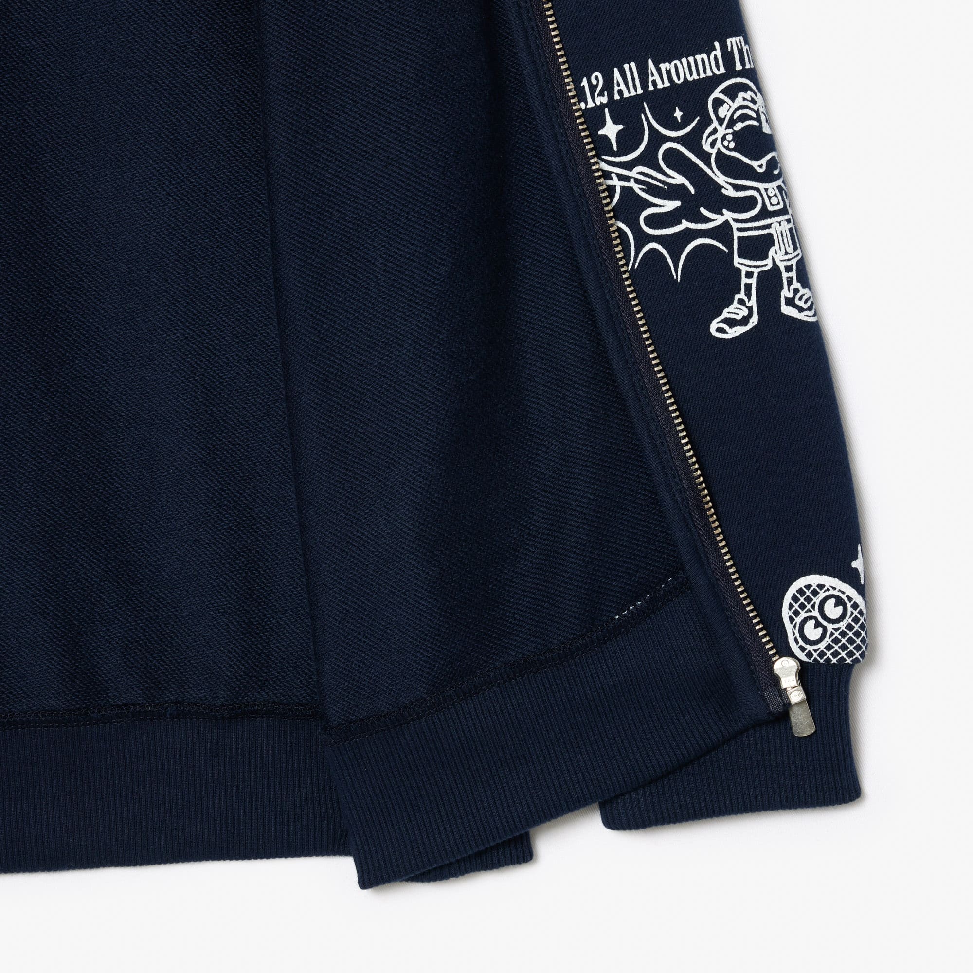 Sweatshirt à capuche Jogger imprimé graphique Pullovers & Sweatshirts - Bleu - Lacoste - Enfant