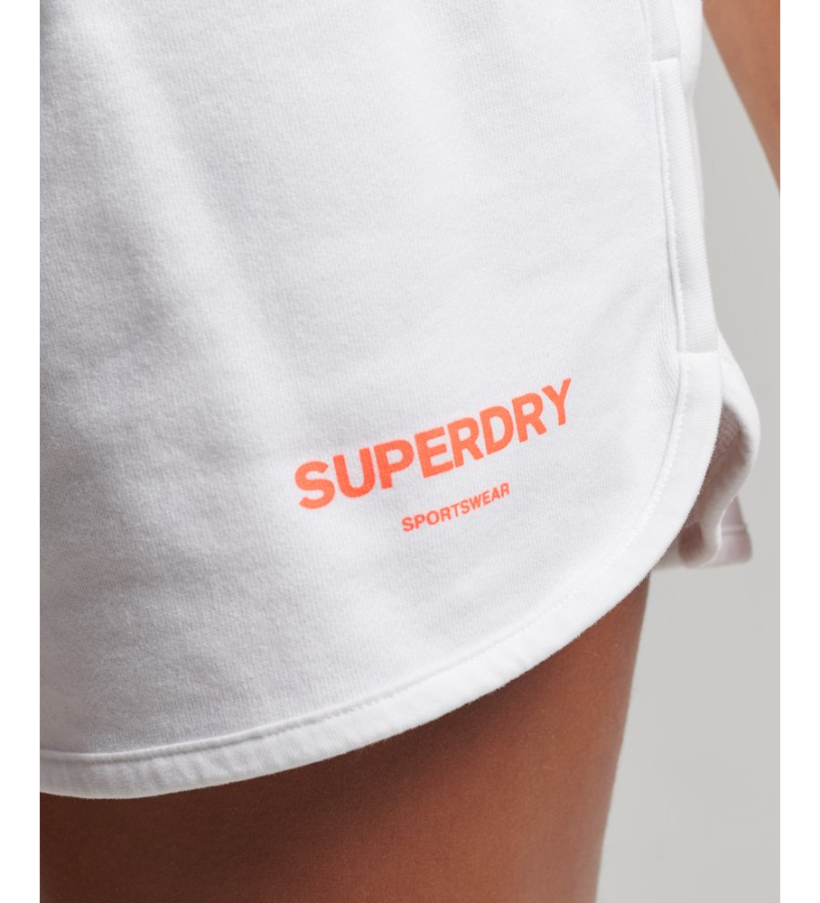 Calções Superdry Core Sport, brancos