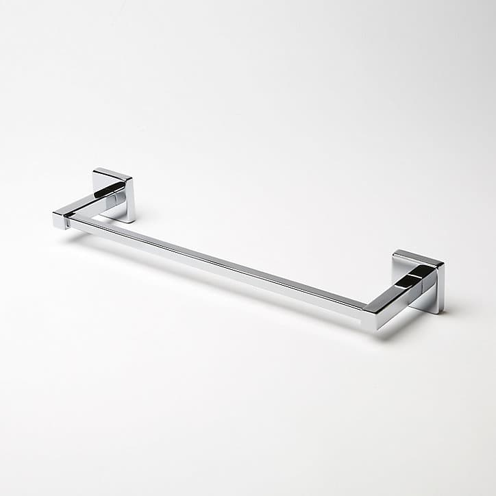 Porte-serviettes Alessano fer et acier chromé GoodHome 40 cm