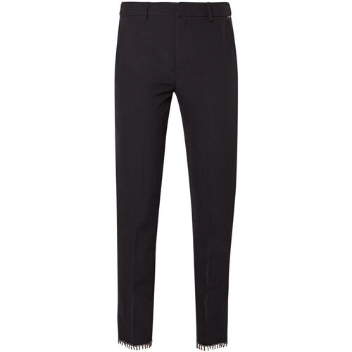 Liu Jo - Pantalón chino con strass Negro