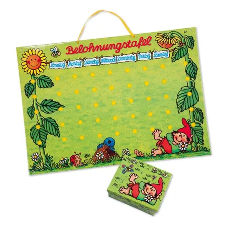 Lutz Mauder Belohnungstafel Wichtel Tommi Tüpfel