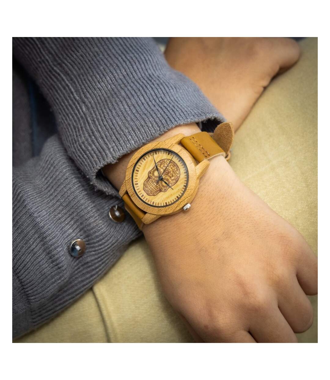 Sublime Montre Femme Camel Bois CHTIME