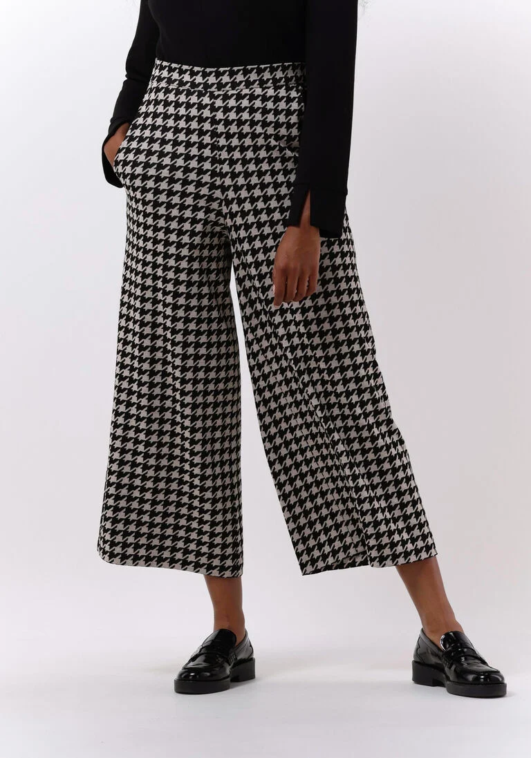 ANA ALCAZAR zwarte ana alcazar wijde broek culotte