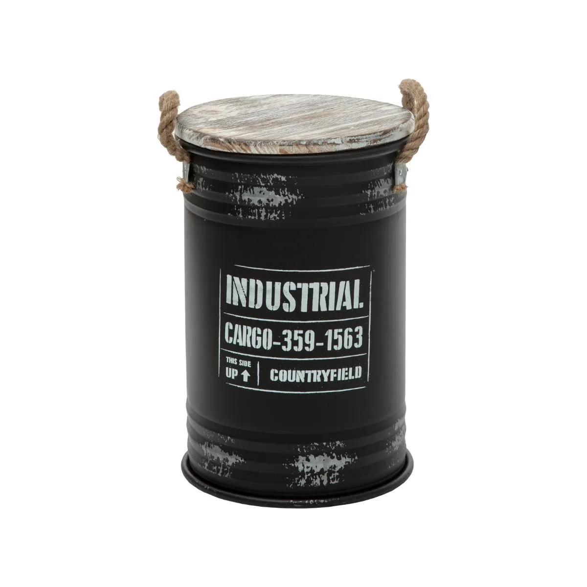 Atmosphera, Createur D'Interieur Atmosphera Coffre Bidon x 3 - Noir
