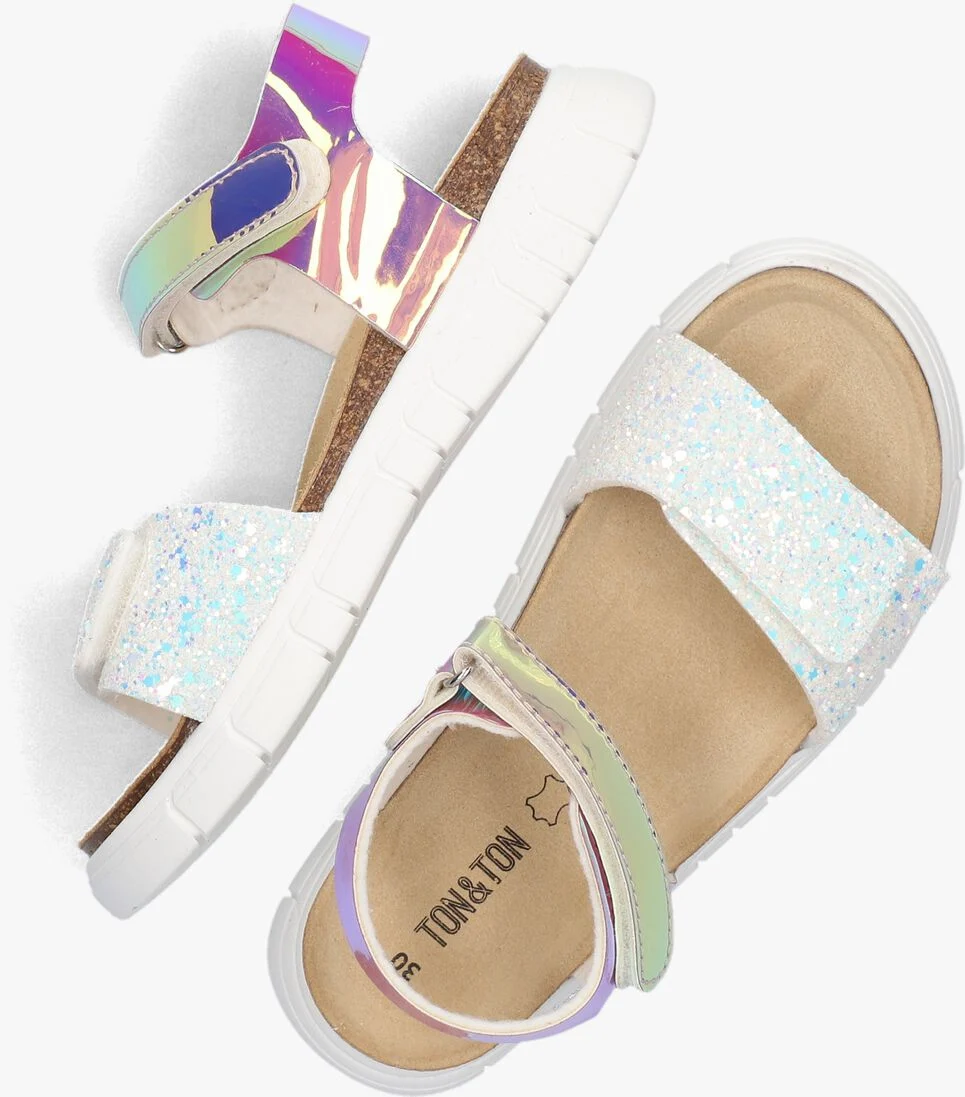 TON & TON roze ton & ton sandalen zahra