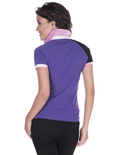 Purple Nautical Polo