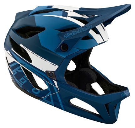 Casque Integral Troy Lee Designs Stage Mips Vector Bleu
