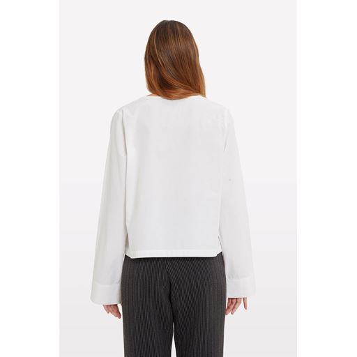 Envii Enpau Tie Bluse, White, 38