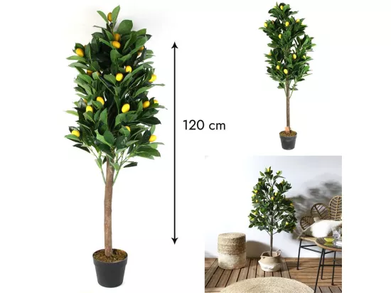 Plante Artificielle Citronnier 120c