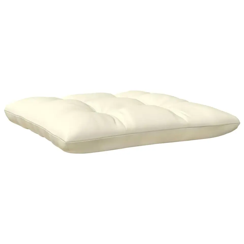 vidaXL - Loungeset - Crème - Grenenhout