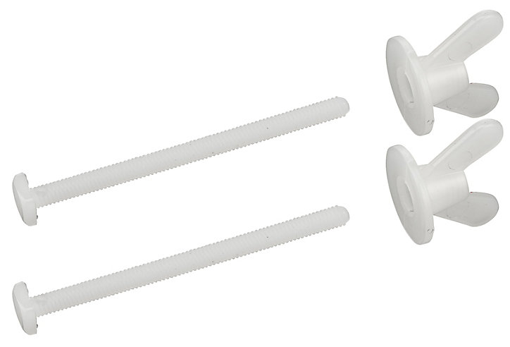 Fixation pour abattant WC tête carrée 6 x 80 mm