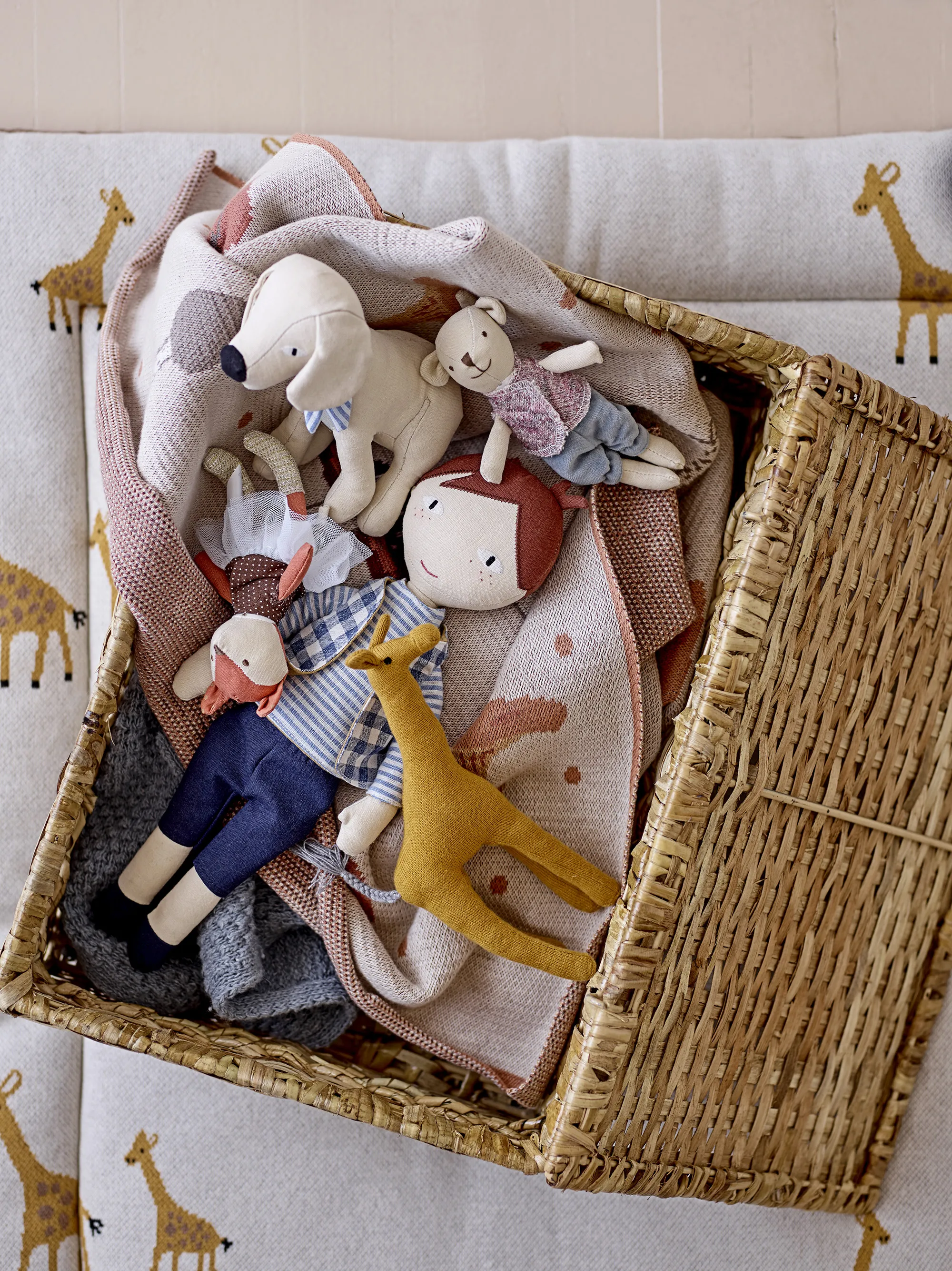 Bloomingville MINI Animal Friends Dukke