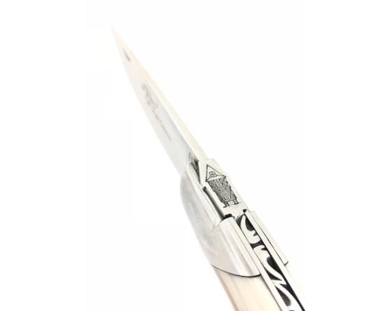 Le Thiers Pirou 2 pièces Corne Blonde Couteau de poche Le Thiers par Goyon Chazeau