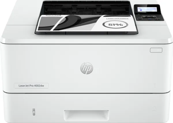 HP LaserJet Pro 4002dw - Printer - S/H - Duplex - laser - A4/Legal - 4800 x 600 dpi - op til 40 spm - kapacitet: 350 ark - USB 2.0, Gigabit LAN, Bluetooth, Wi-Fi(n)
