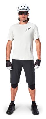 Maillot Manches Courtes Alpinestars A-Aria Astar Blanc