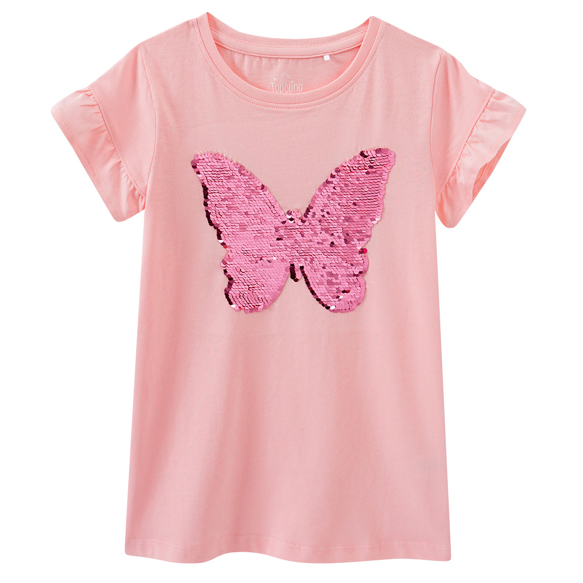 Topolino Mädchen T-Shirt aus Bio-Baumwolle rosa