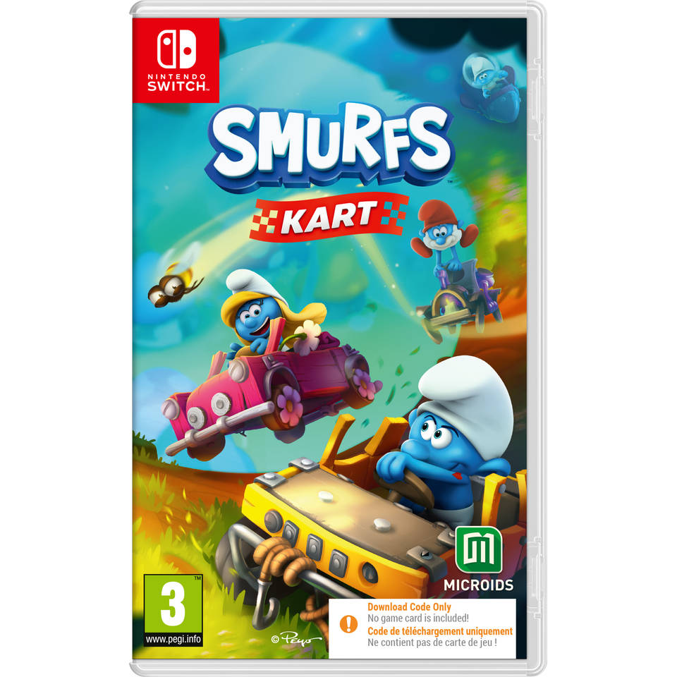 Smurfs Kart - code in a box Nintendo Switch