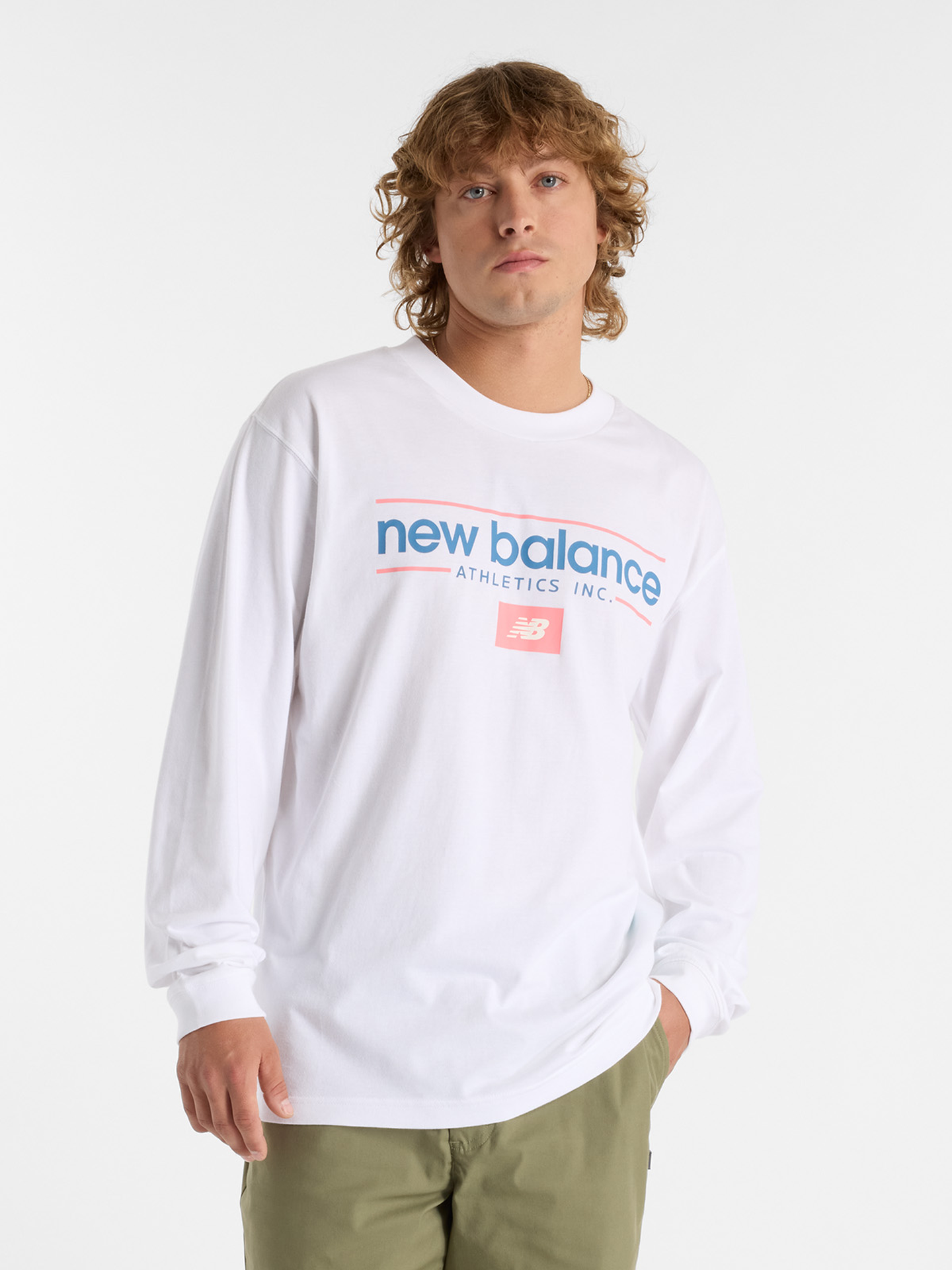 Relaxed Linear Athletics Long Sleeve