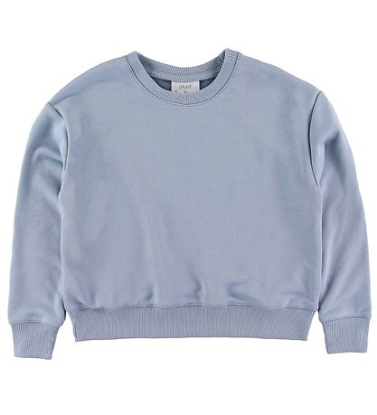 Grønt Sweatshirt - Lone - Baby Blue