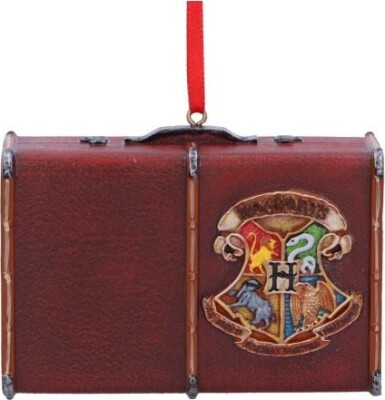 Harry Potter Julepynt - Hogwarts Kuffert - 7,5 CM
