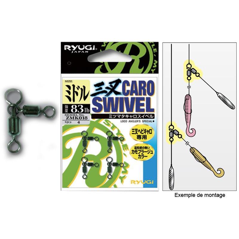 Emerillon Ryugi Caro Swivel - Par 4