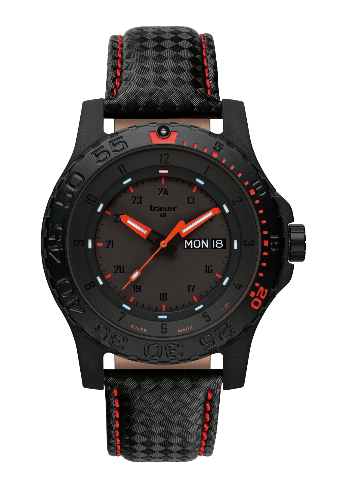 Traser Red Combat Herrenuhr 105502