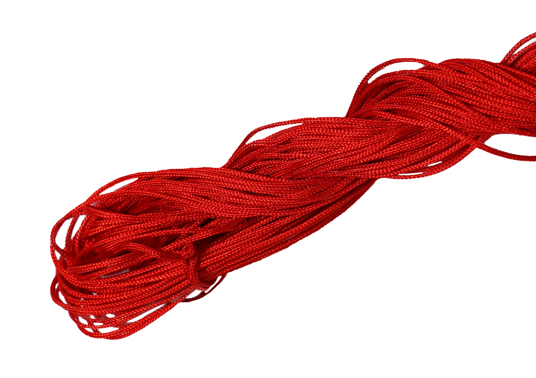Nylonschnur 25 m rot