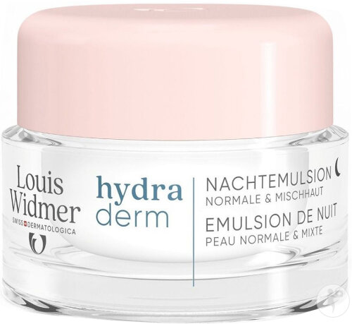 Louis Widmer Hydraderm Émulsion De Nuit Pot 50ml