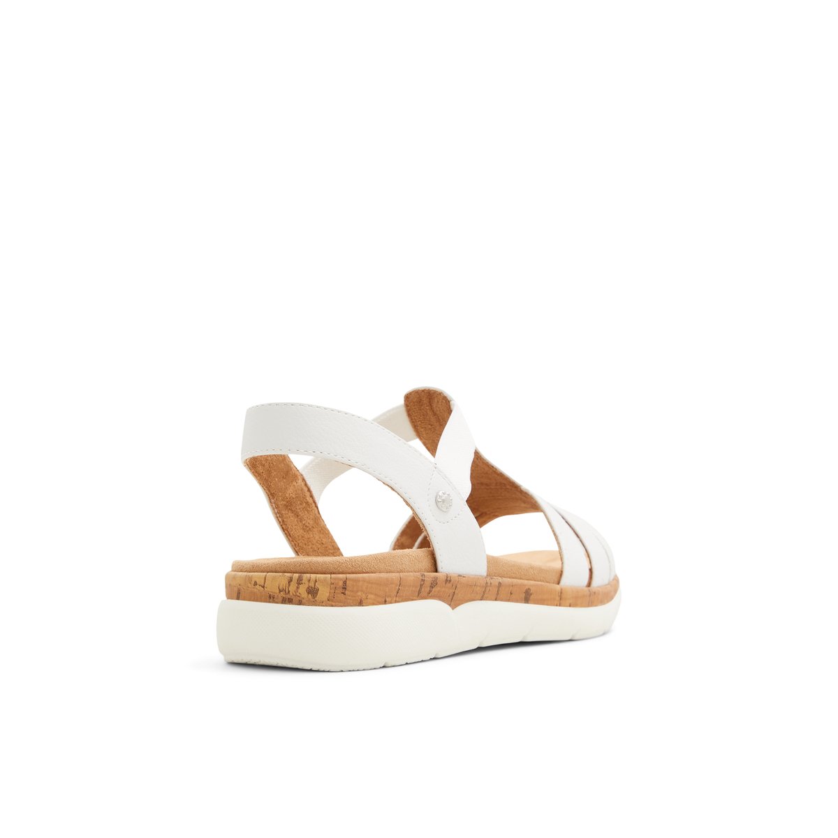 SOLEMATE-Amaria-Sandales à lanières - Platforme - Blanc