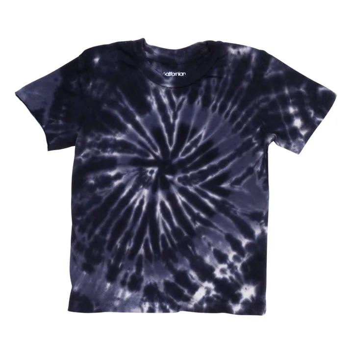 Californian Vintage T-shirt Tie and Dye | Bleu nuit