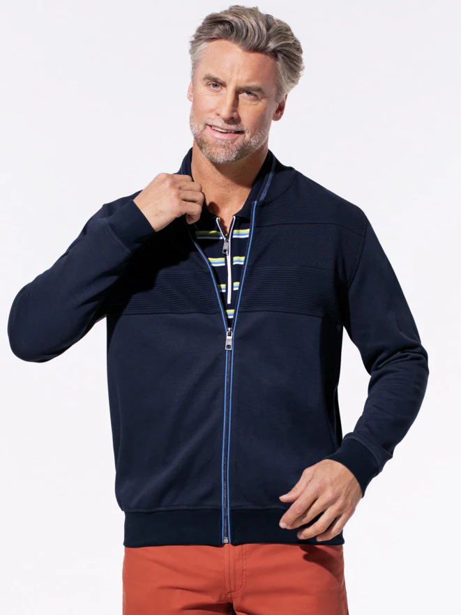 Extraglatt Struktur-Jacke