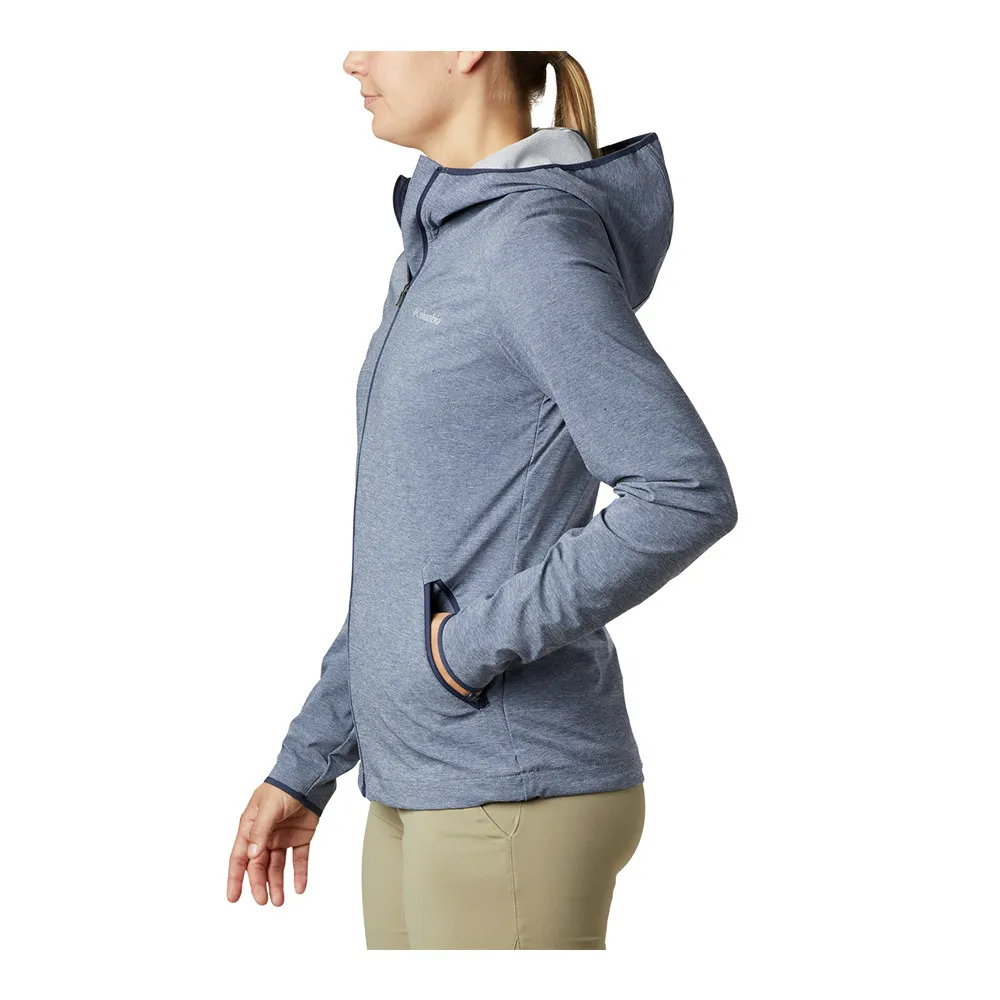 Columbia HEATHER CANYON SOFTSHELL - Veste Femme nocturnal heather