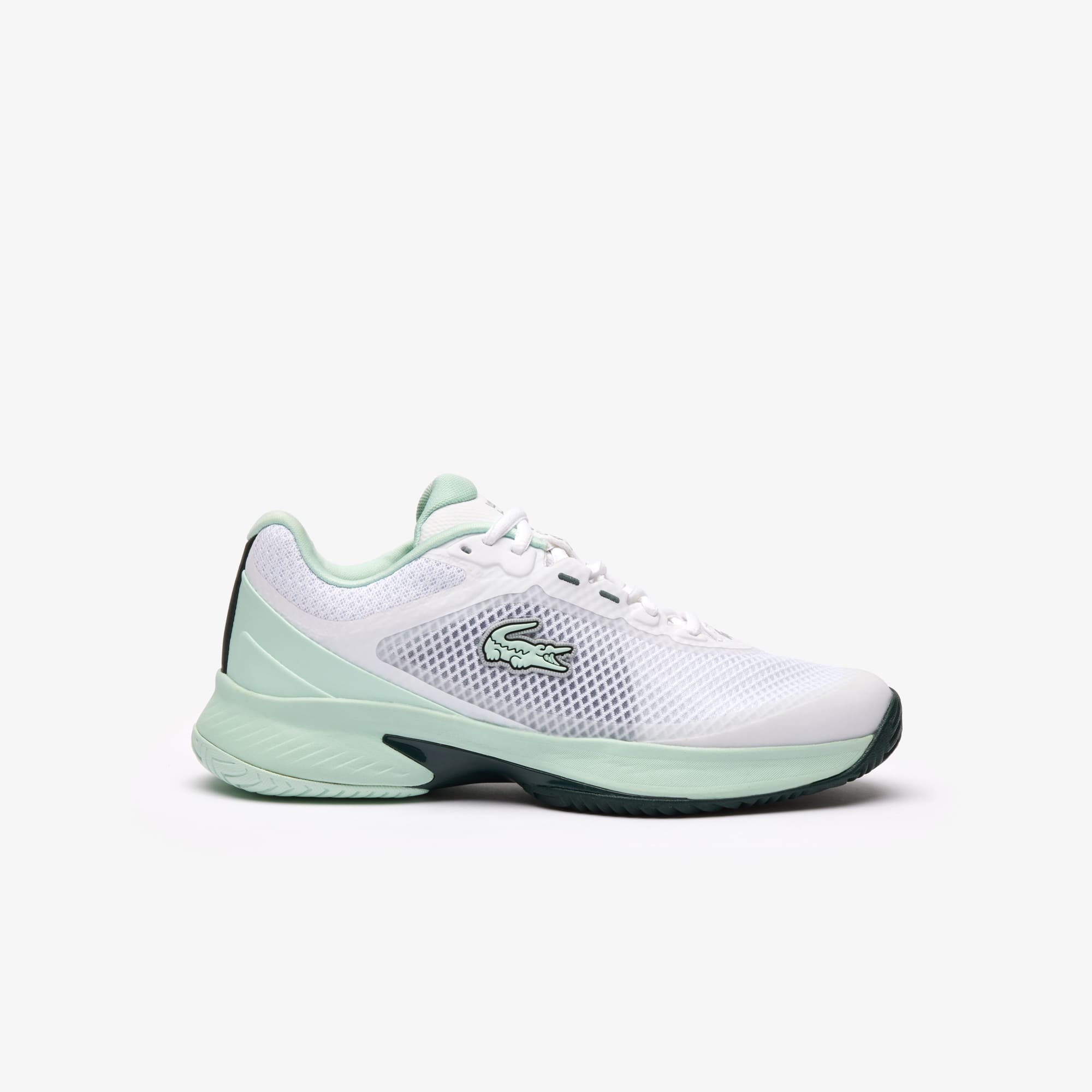Chaussures de tennis Tech Point femme en textile Performance - Blanc - Lacoste - Femme