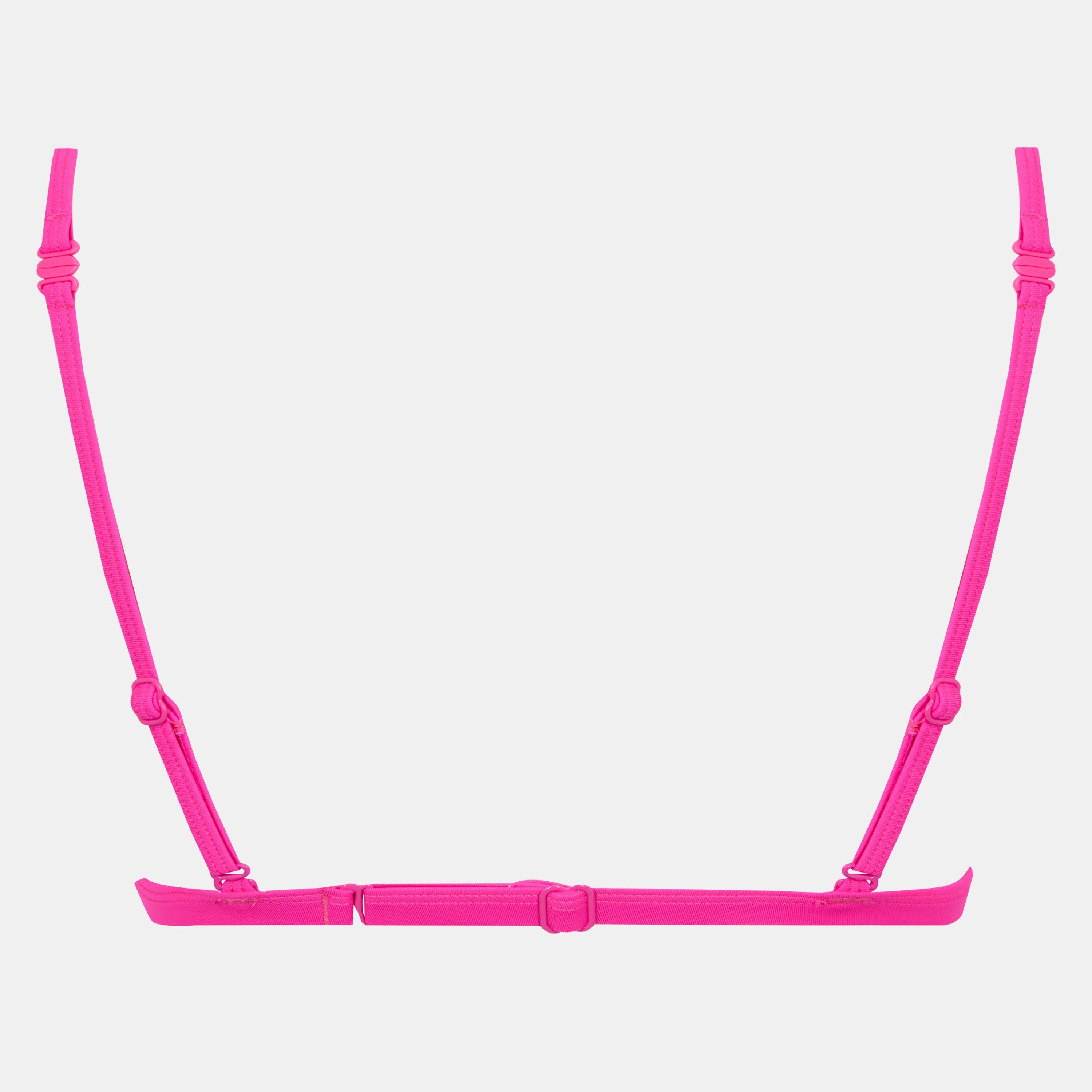 Puma Ribbed Triangle Bikini Top Womens