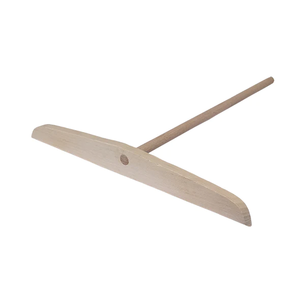 Kit crêpes spatule et râteau en bois blanc Mathon