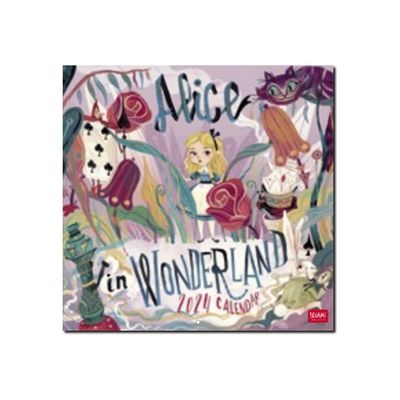 Legami Special Edition - Calendrier 2024 - 30 x 29 cm - Alice au Pays des merveilles