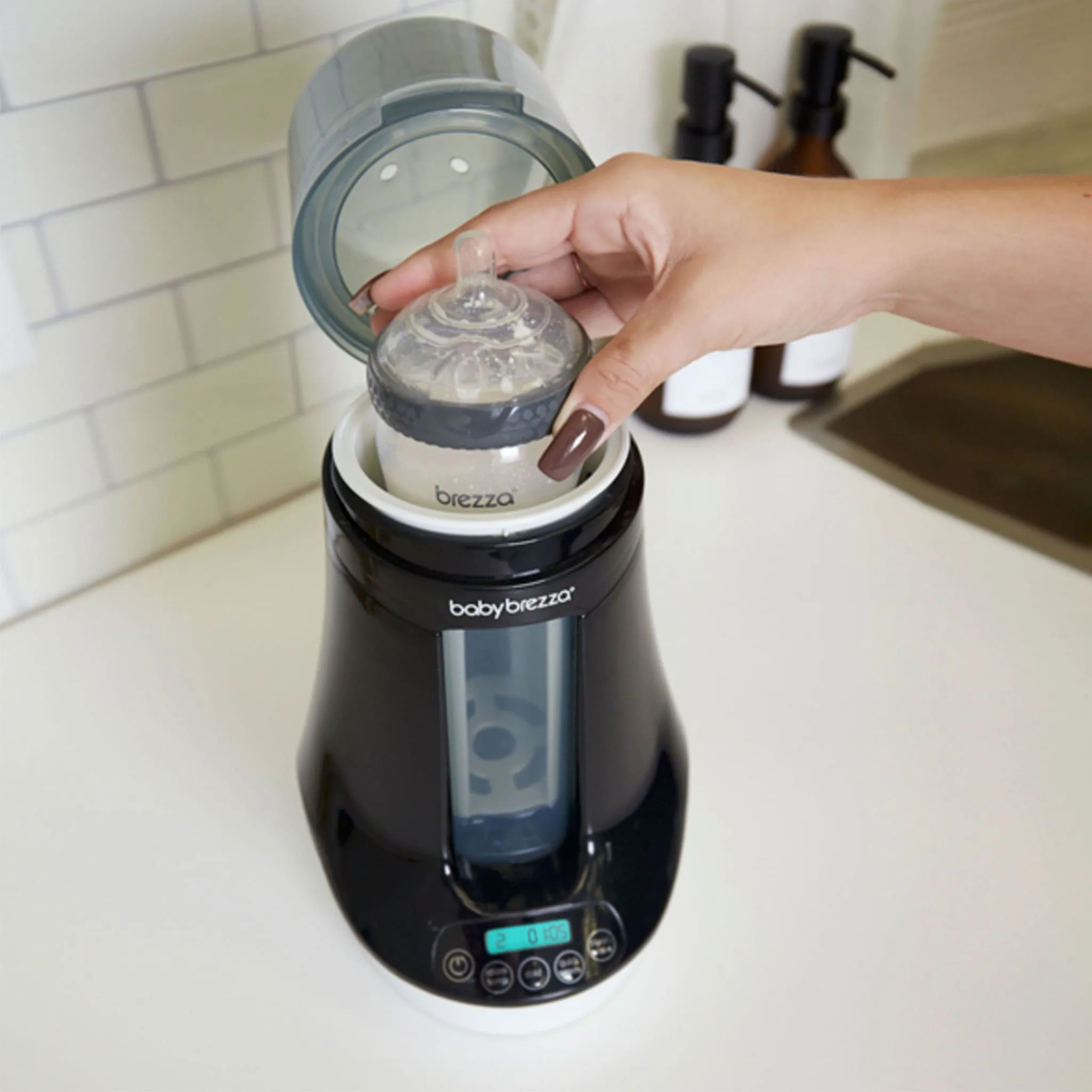 Baby Brezza Chauffe-biberon pour Lait Maternel et Préparation Lactée