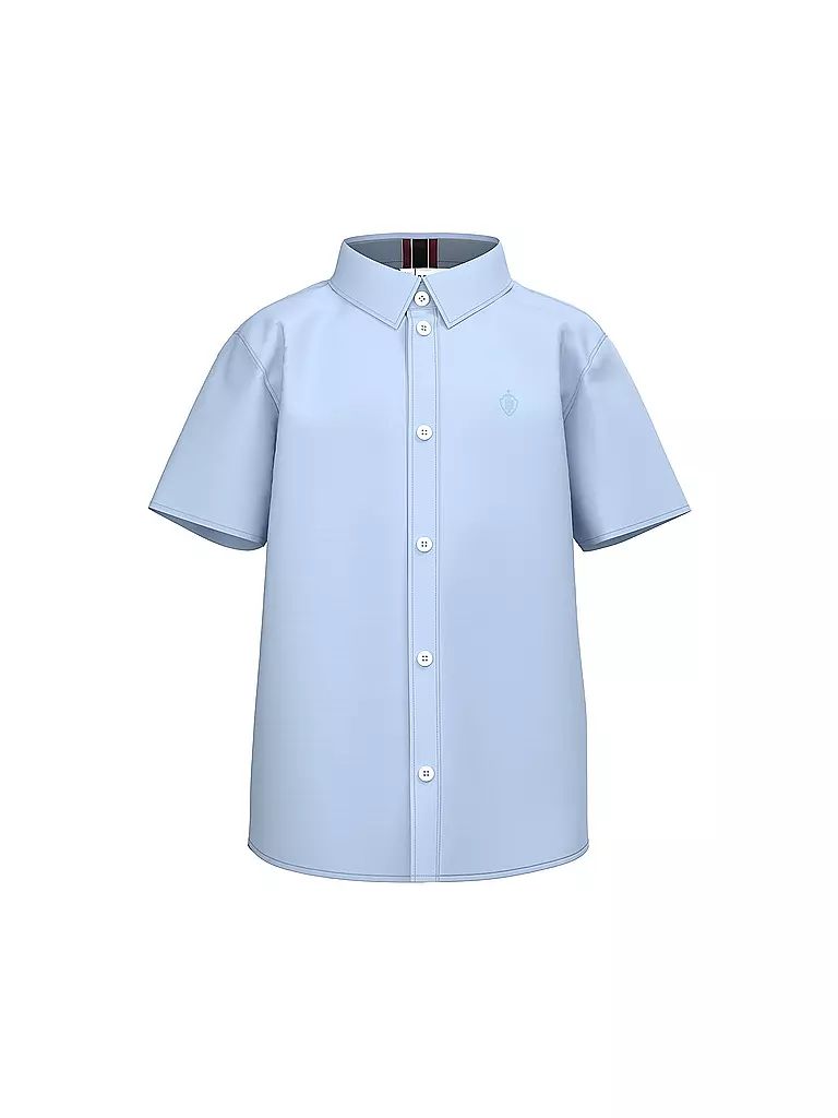 NAME IT Jungen Hemd Regular Fit hellblau