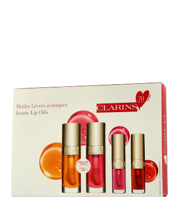 Clarins Lip Comfort Oil Collection Set 7ml-1,4ml-7ml-1,4ml
