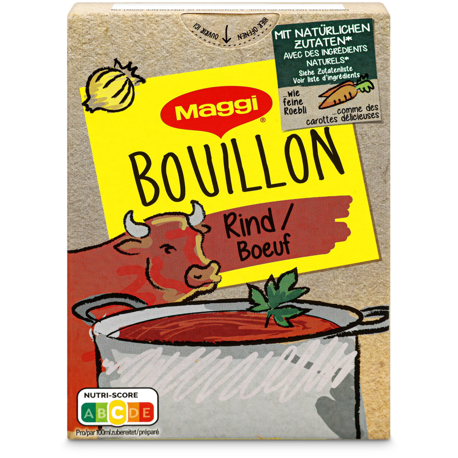 Maggi Natural Rind Bouillon