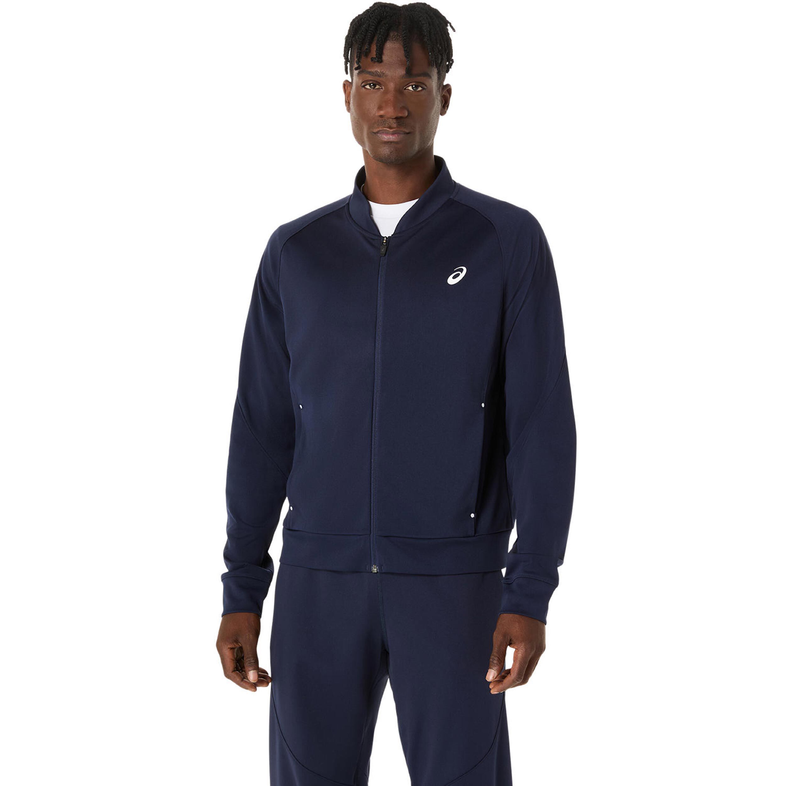 ASICS Court Veste De Survêtement Hommes - Bleu Foncé