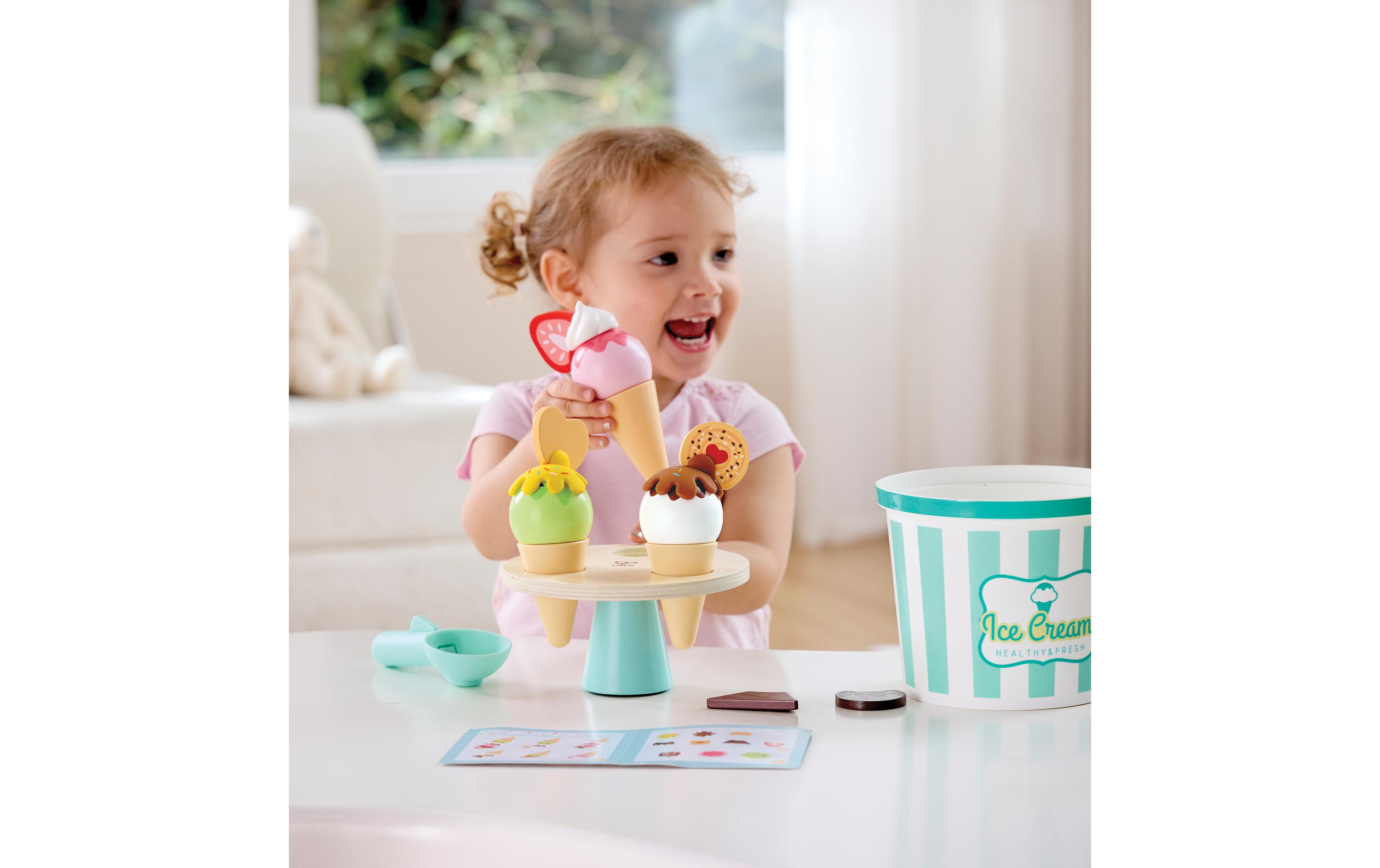 Eiscreme-SetEiscreme-Set bietet Kindern kreativen Spielspass