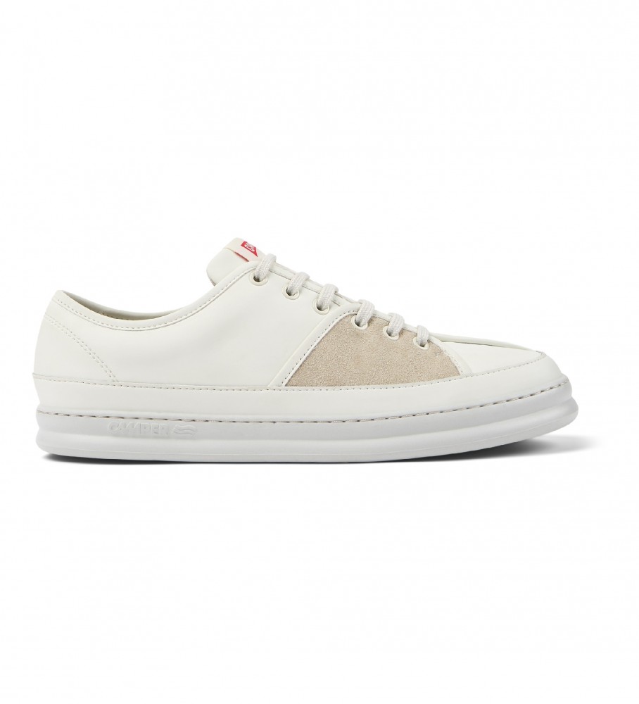 Tênis de couro Camper Peu Touring Twins, branco