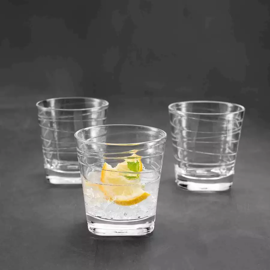 Leonardo Trinkgläser Vario Struttura 12er Set transparent