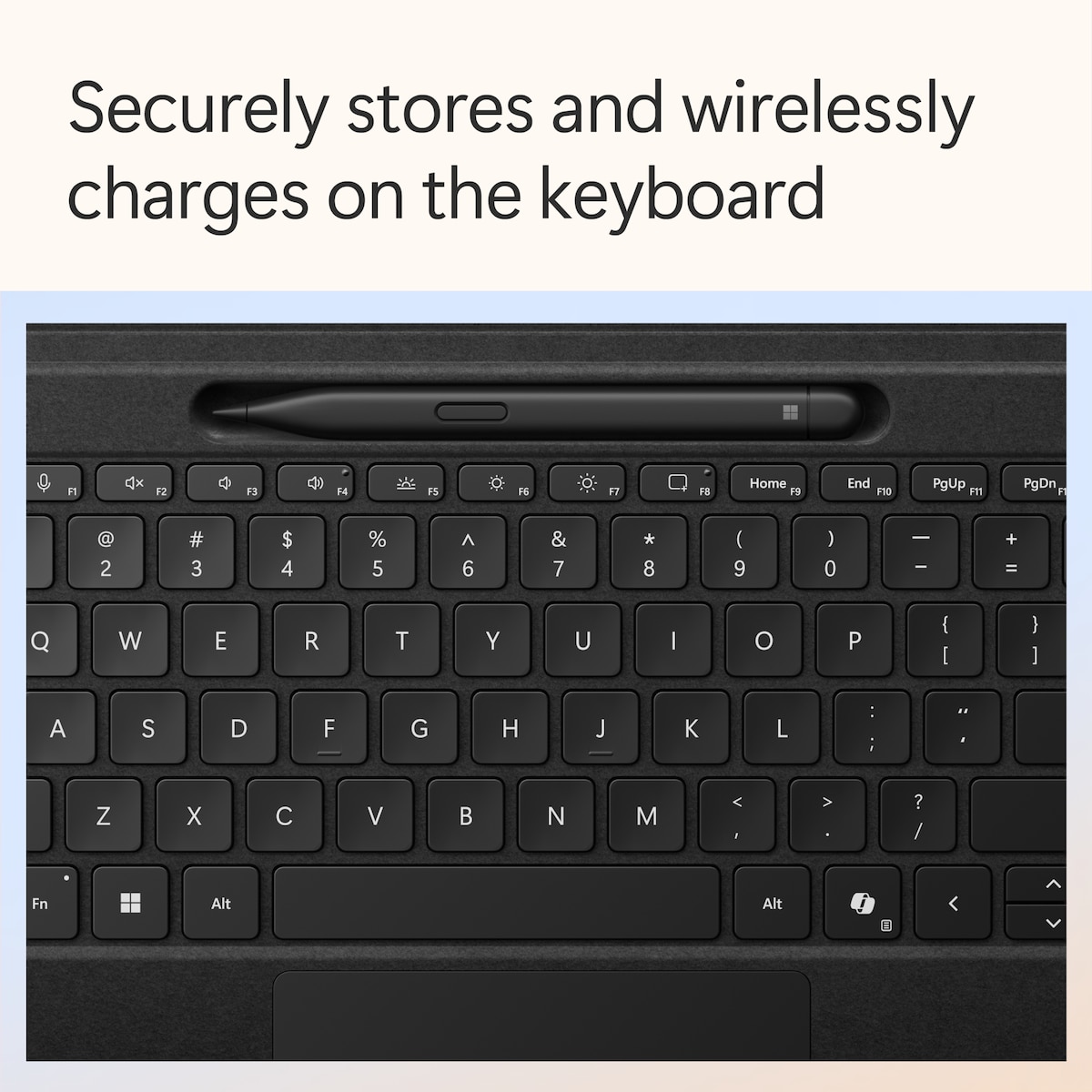Microsoft Surface Premium Pro 2024 tastatur + Slim Pen (sort)