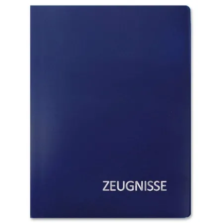 Roth Zeugnismappe blau
